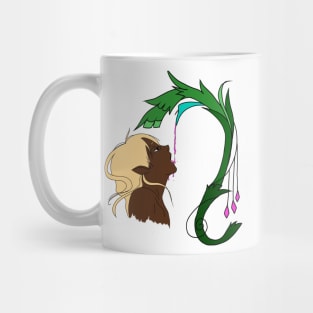 Copy of Elf drinking from a flower Mug